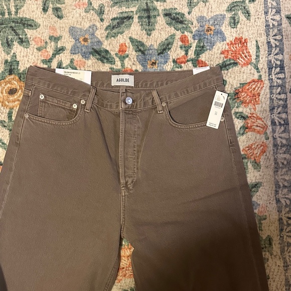 AGOLDE Ren High-Rise Wide-Leg Jean - Picture 3 of 4